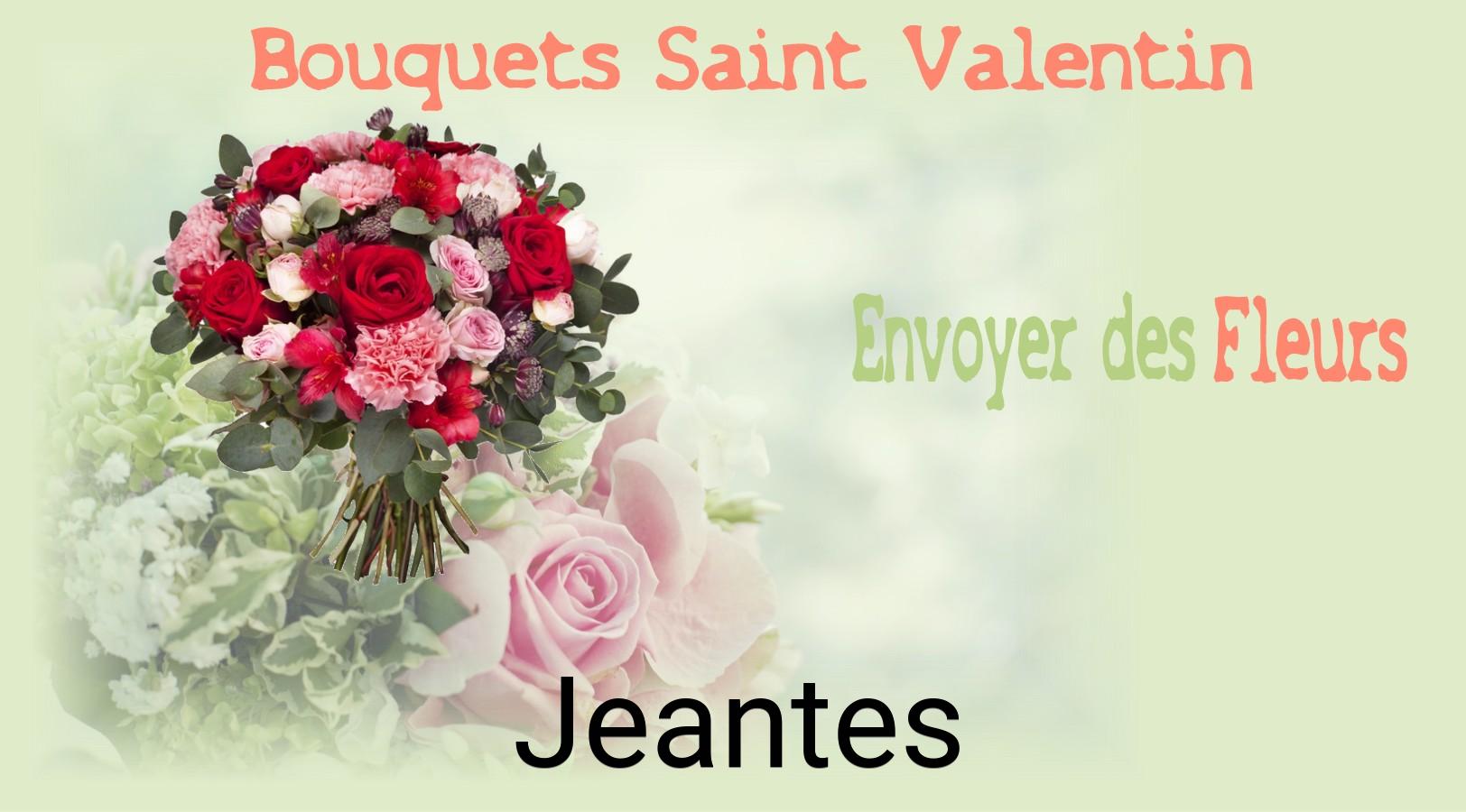 Roses de Saint-Valentin livrées à Jeantes